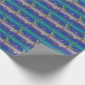 Wetenschap, Insect Bug Lover kerstboom Cadeaupapier (Hoek)