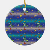 Wetenschap, Insect Bug Lover kerstboom Keramisch Ornament (Voorkant)