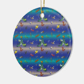 Wetenschap, Insect Bug Lover kerstboom Keramisch Ornament (Links)