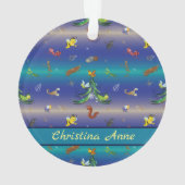 Wetenschap, Insect Bug Lover kerstboom Ornament (achterkant)