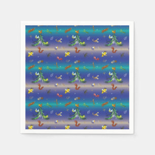 Wetenschap, Insect Bug Lover kerstboom Servet