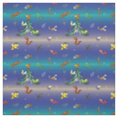 Wetenschap, Insect Bug Lover kerstboom Stof (Swatch)