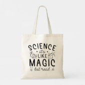 Wetenschap is als Magisch maar Echt Tote Bag (Achterkant)