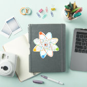 WETENSCHAP IS BELANGRIJK STICKER (iPad Cover)