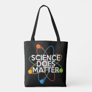 WETENSCHAP IS BELANGRIJK TOTE BAG