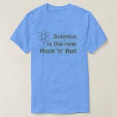Wetenschap is de New Rock in Roll T-shirt (Design voorkant)