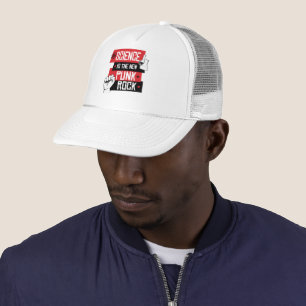 WETENSCHAP IS DE NIEUWE PUNK ROTS TRUCKER PET