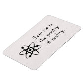 Wetenschap is de poëzie van reality magneet (Linkerzijde)