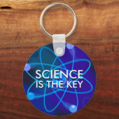 WETENSCHAP IS DE SLEUTEL SLEUTELHANGER (Achterkant)