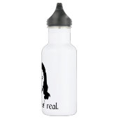 Wetenschap is echt. Zelfs Jezus zegt dat. Grappig Waterfles (Rechts)