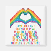 Wetenschap is echt - zwarte levende materie magneet (Voorkant)