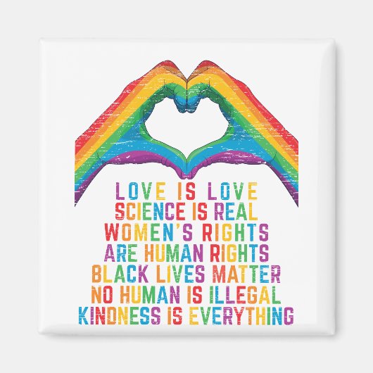 Wetenschap is echt - zwarte levende materie magneet (Voorkant)