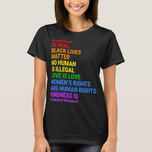 Wetenschap is een echte LGTBQ+ Queer Pride Mo T-shirt