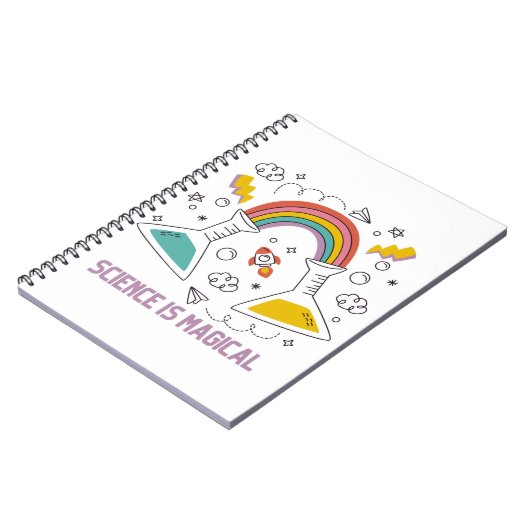 Wetenschap is een magisch notitieboek (Linkerzijde)