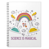 Wetenschap is een magisch notitieboek (Voorkant)