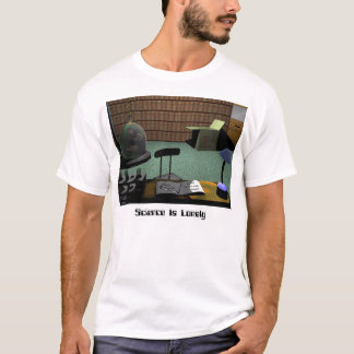 Wetenschap is eenzaam t-shirt
