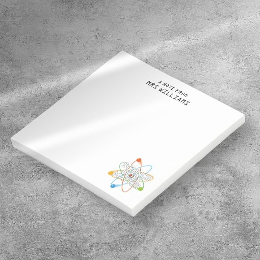 WETENSCHAP IS ERG Komische quote Post-it® Notes