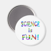 Wetenschap is Fun Magneet (Voorkant / Achterkant)