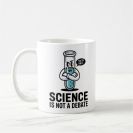 Wetenschap is geen debat – Inspirerende STEM  Koffiemok