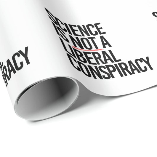 WETENSCHAP IS GEEN LIBERAAL COMPLOT CADEAUPAPIER (Rol Hoek)
