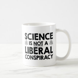 Wetenschap is geen liberale samenzwering koffiemok