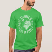 Wetenschap is geen liberale samenzwering t-shirt (Voorkant)
