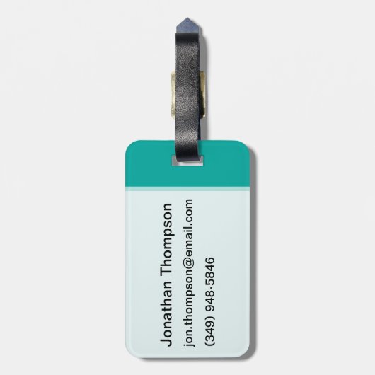 Wetenschap is Geweldige Bagagelabel (Achterkant verticaal)