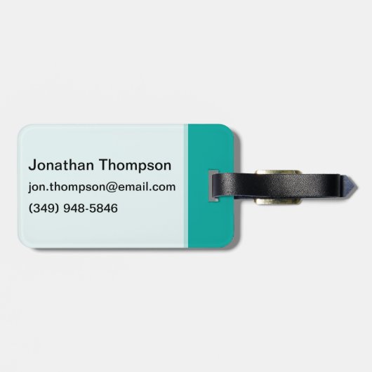 Wetenschap is Geweldige Bagagelabel (Achterkant horizontaal)