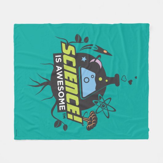 Wetenschap is Geweldige Fleece Deken (Voorkant (Horizontaal))