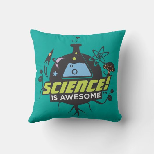 Wetenschap is Geweldige Kussen (Achterkant)