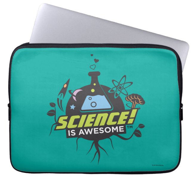 Wetenschap is Geweldige Laptop Sleeve (Voorkant)