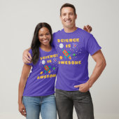Wetenschap is Geweldige Nerd Space Ship Rocket Moo T-shirt (Unisex)