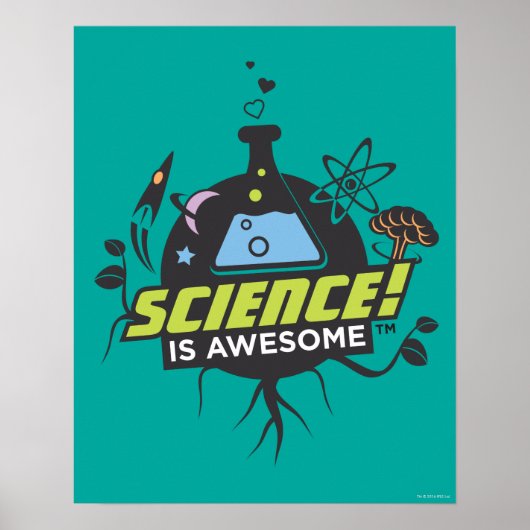 Wetenschap is Geweldige Poster (Voorkant)