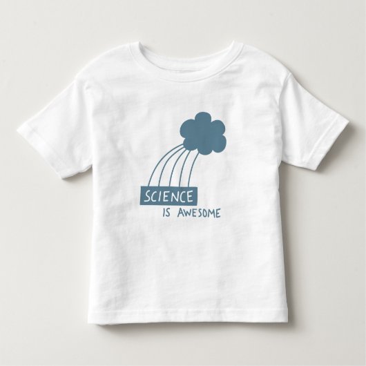 Wetenschap is Geweldige (stalen blauw) Kinder Shirts (Voorkant)