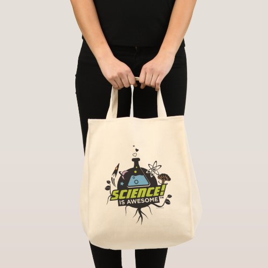 Wetenschap is Geweldige Tote Bag (Voorkant (product))