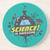 Wetenschap is Geweldige Zandsteen Onderzetter (Voorkant)
