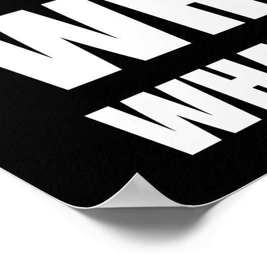 Wetenschap is het antwoord poster (Hoek)