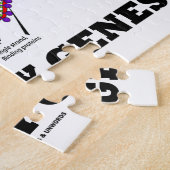 Wetenschap is in mijn genen (DNA-replicatie) Legpuzzel (Zijkant)