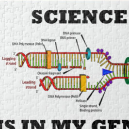 Wetenschap is in mijn genen (DNA-replicatie) Legpuzzel