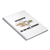 Wetenschap is in mijn genen (DNA-replicatie) Notitieboek (Rechterzijde)