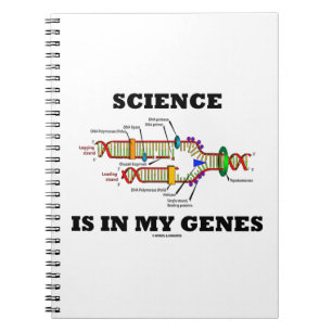 Wetenschap is in mijn genen (DNA-replicatie) Notitieboek