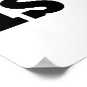 Wetenschap is in mijn genen (DNA-replicatie) Poster (Hoek)