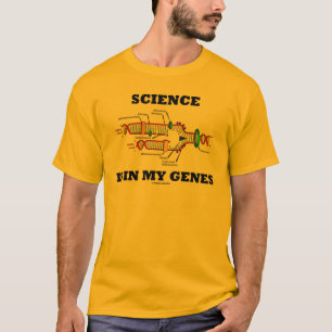 Wetenschap is in mijn genen (DNA-replicatie) T-shirt