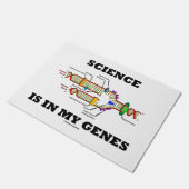 Wetenschap is in mijn genen DNA Replication Humor Deurmat (Schuin)