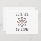 Wetenschap is leven briefkaart (Voorkant / Achterkant)
