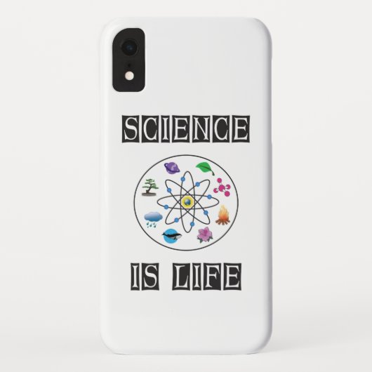 Wetenschap is leven Case-Mate iPhone case (Achterkant)