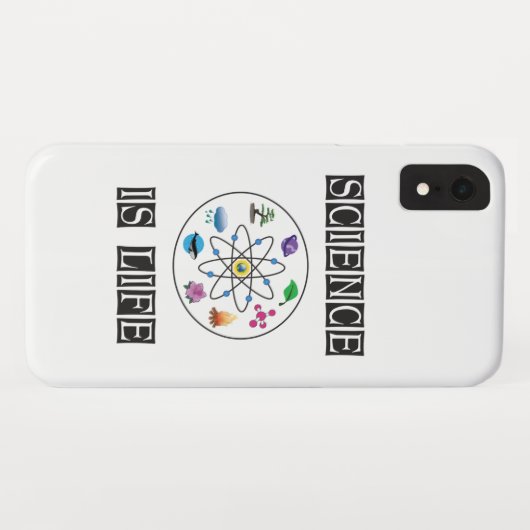 Wetenschap is leven Case-Mate iPhone case (Achterkant (horizontaal))