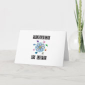 Wetenschap is leven kaart (Voorkant)