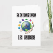 Wetenschap is leven kaart (Voorkant)