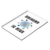 Wetenschap is leven notitieboek (Linkerzijde)